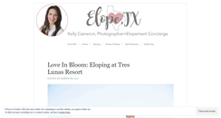 Desktop Screenshot of elopetexas.com